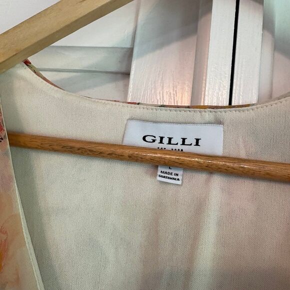 Gilli Floral Print Dress Size Large - Picture 7 of 8